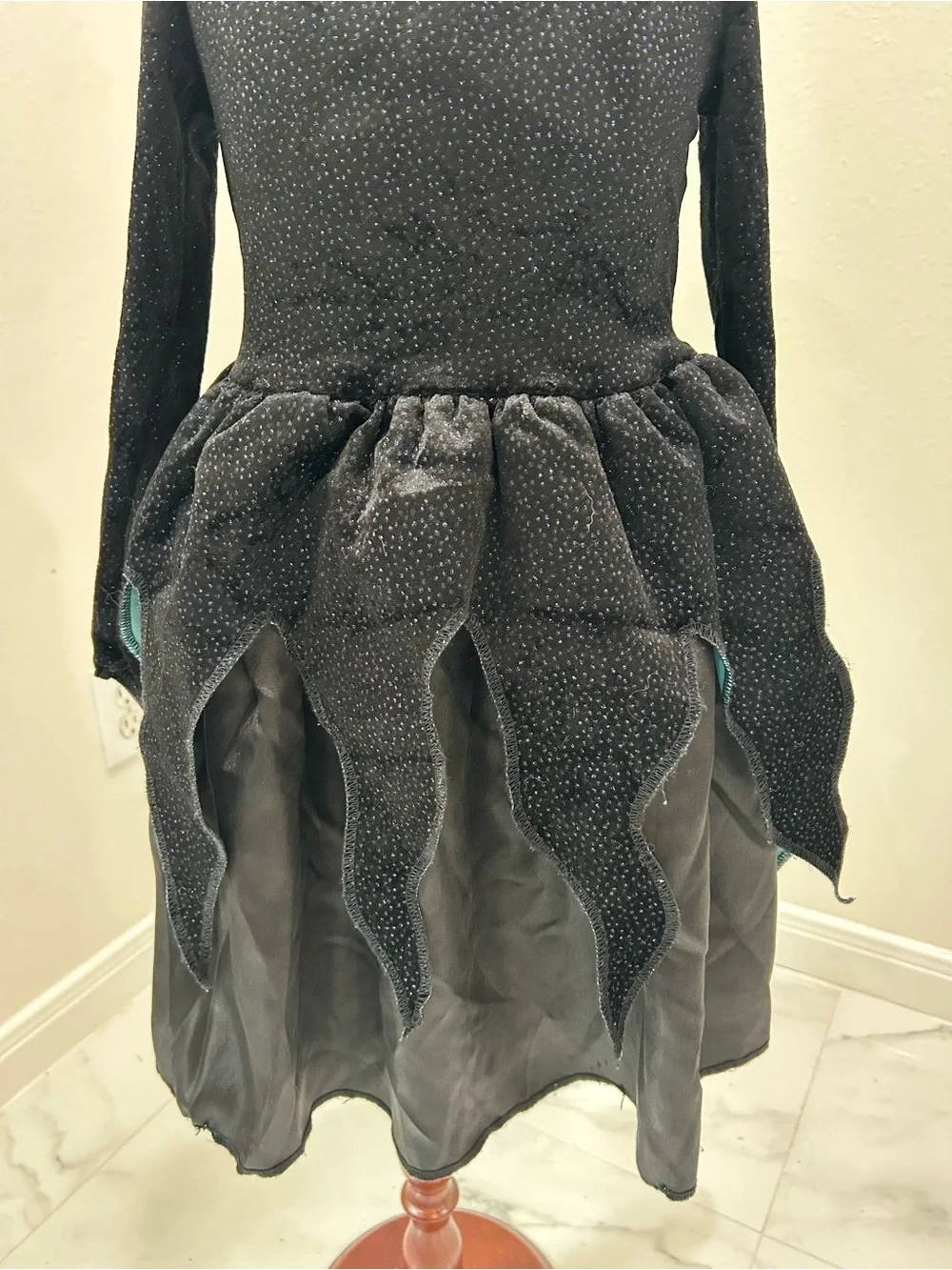 Disney The Little Mermaid Ursula Halloween Costume Dress Kids 7/8
